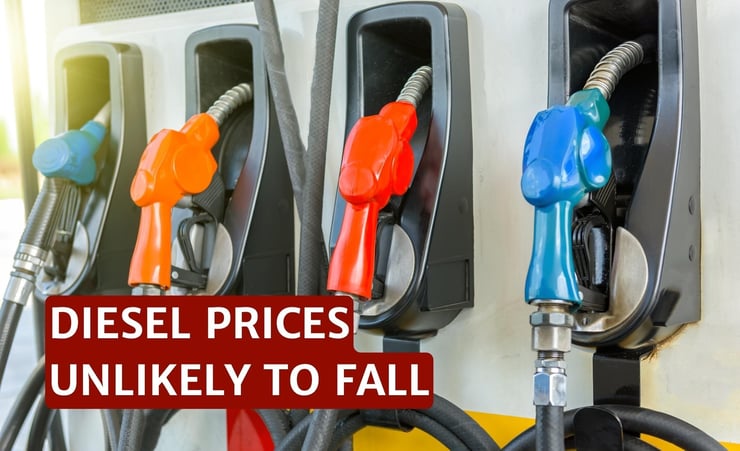 Diesel prices unlikely to fall in line with petrol, AA advisor warns