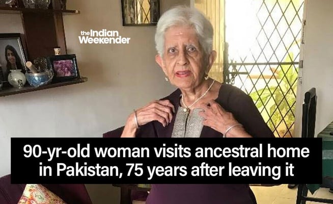 92-year-old Reena Verma warmly welcomed on long-overdue visit to ancestral home in Pakistan