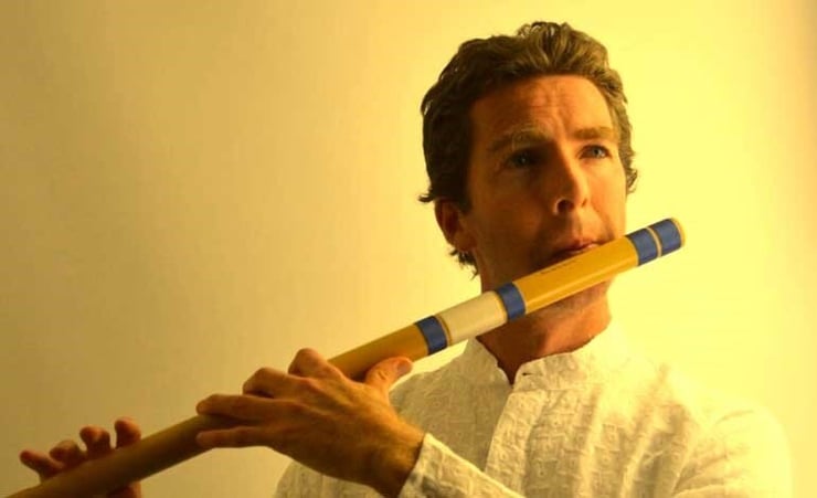 Kiwi flautist with spiritual connection to India