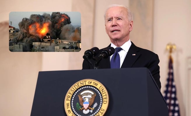 Biden welcomes ceasefire between Israel, Gaza-based militants