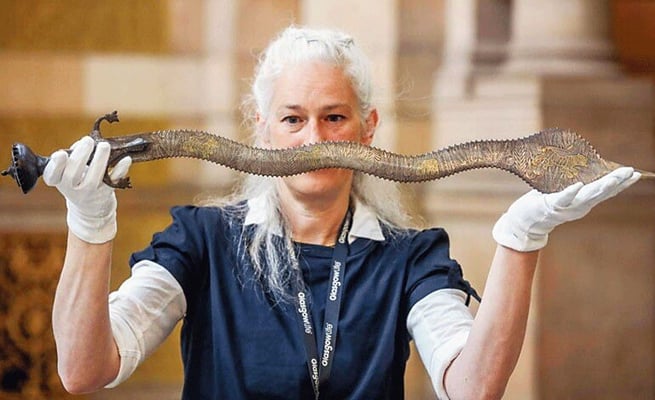 UK museum returns seven Indian artefacts including 14th-century Indo-Persian sword
