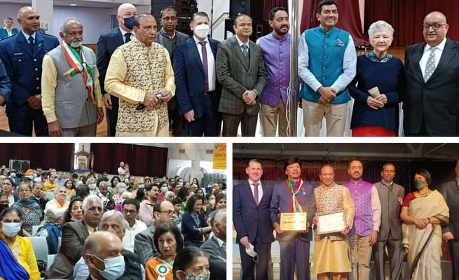 Record crowds at MG Centre as Diaspora jointly celebrates India’s I-Day