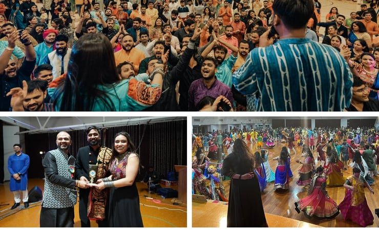 Swaying to Garba beats