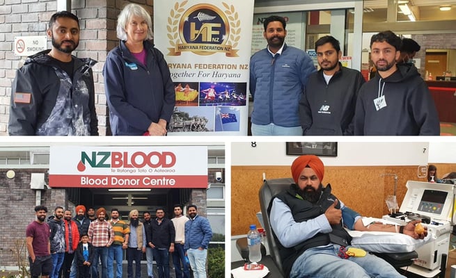 Blood donation camp gains community support