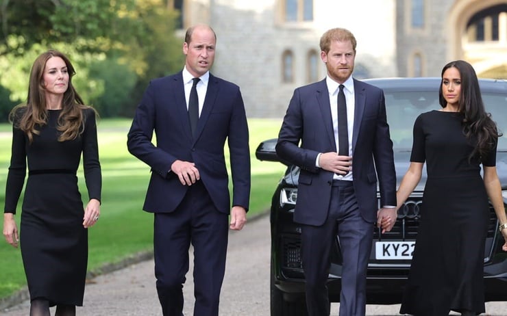 William and Harry to walk behind Queen's coffin to Westminster Hall