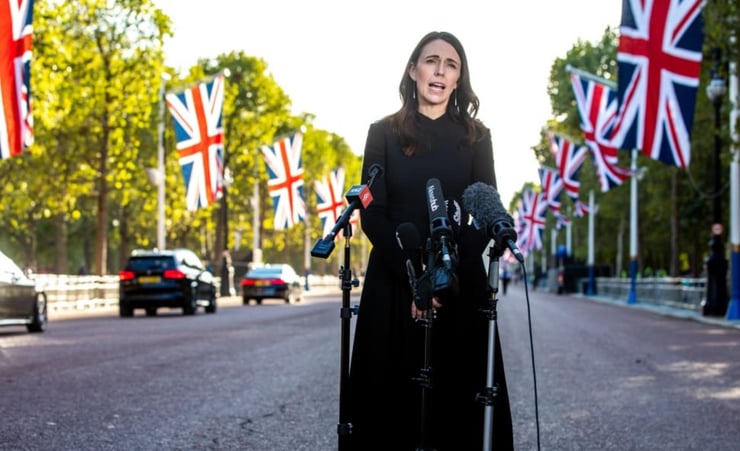 Ardern meets with King Charles and UK PM Liz Truss
