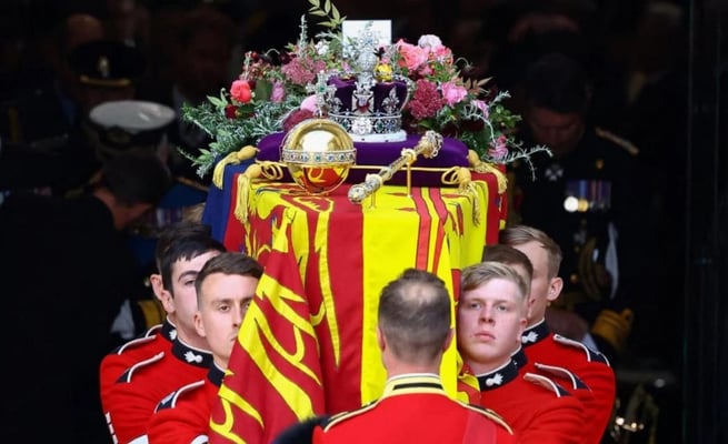 Precious and personal moments from funeral of Queen Elizabeth II