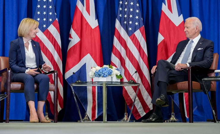 Biden, Liz Truss commit to continue coordination on global challenges