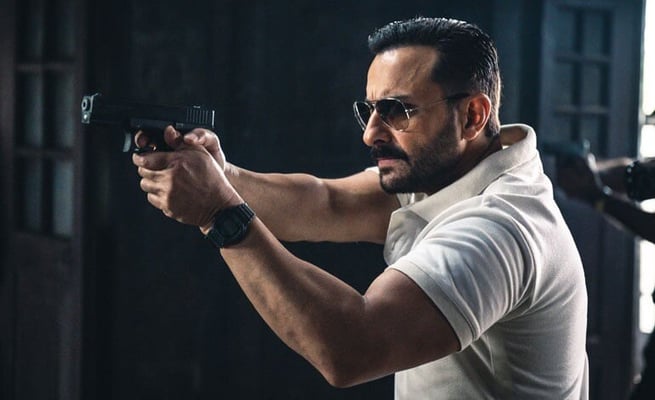 Saif Ali Khan impresses as an encounter specialist in the Vikram Vedha Trailer