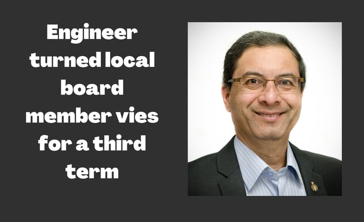 Engineer turned local board member vies for a third term