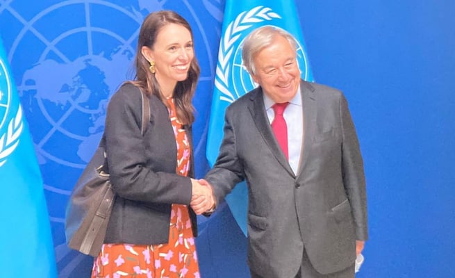 Jacinda Ardern at the UN: 'We don't need to lose sight of hope and optimism'