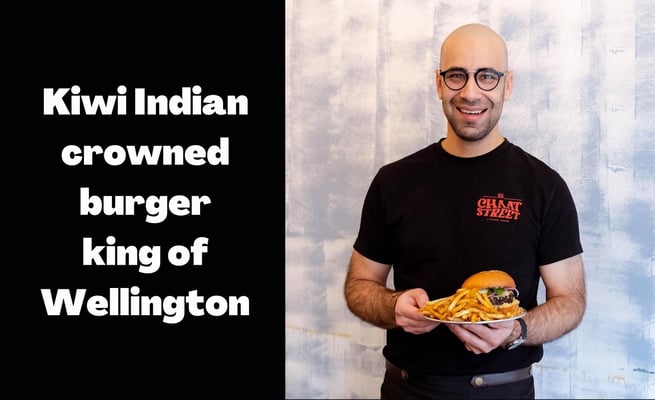 Kiwi Indian crowned burger king of Wellington