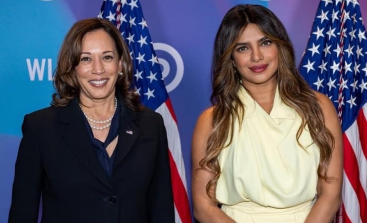 We both are daughters of India: Priyanka Chopra tells Kamala Harris