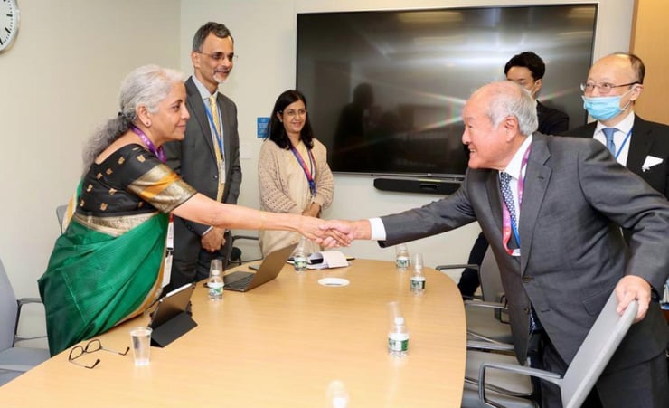 Sitharaman, Japanese counterpart meet in US, discuss Indo-Pacific economic cooperation
