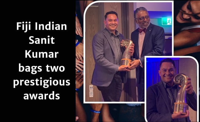 Fiji Indian Sanit Kumar bags two prestigious awards