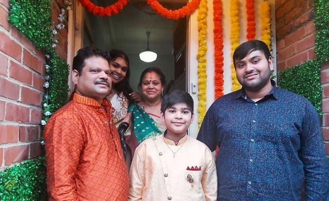 Family opens doors to their house for Dunedin's oldest Durga Puja