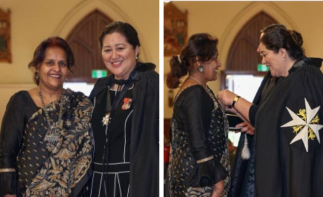 Kiwi Indian Indu Bajwa honoured by Governor General