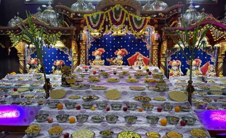 The Kiwi Indian community celebrated Annakut Mahotsav with fervour