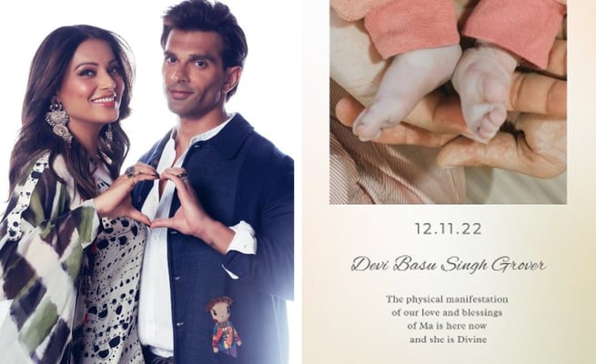 Bipasha Basu, Karan Singh Grover become parents to baby girl, name her Devi Basu Singh Grover