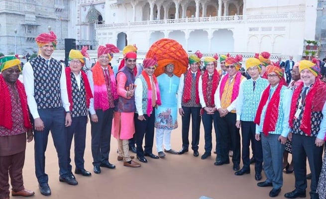 'Cultural diplomacy' seen as G20 countries delegates experience vibrant Rajasthani tradition