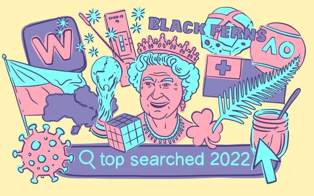 Google's most searched terms for 2022 in New Zealand