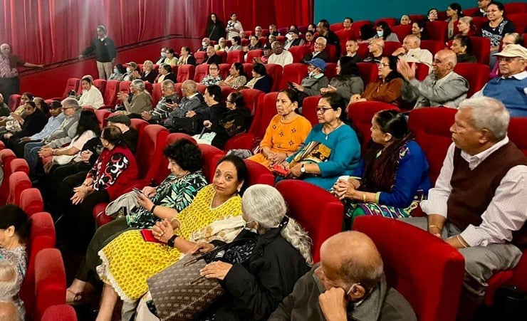 Senior citizens enjoy special screening of film Uunchai
