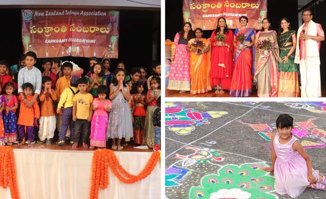 Kiwi-Telugu community celebrates Sankranthi