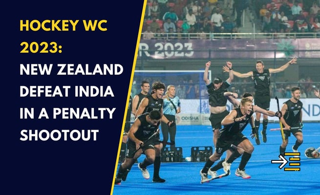 Hockey WC: Spirited NZ oust India in penalty shootout 5-4 to book place in QFs