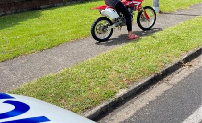 Increase in unlicensed dirt bike riders leads to police warning