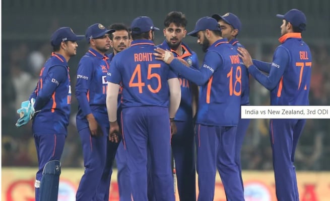 India clinch No.1 spot in ODI rankings with series win over NZ