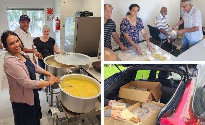 WIA provides hot food, essentials to flood affected