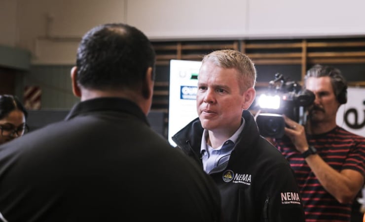 Cyclone Gabrielle: PM Chris Hipkins stuck in Auckland as domestic flights grounded