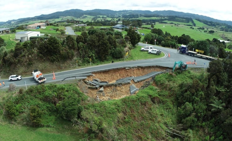 Repairs continue on key routes smashed by recent wild weather