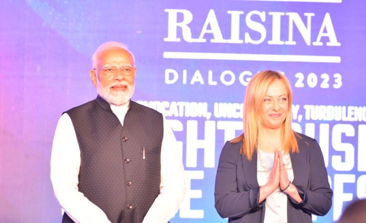 India, Italy share profound conviction in rule of law, human-centric vision: Italian PM at Raisina Dialogue