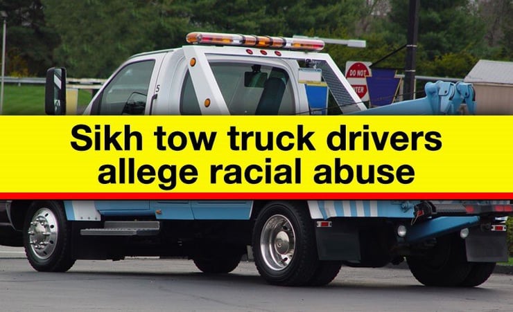 Indian tow truck drivers take boss to Human Rights Commission: Allege racial abuse