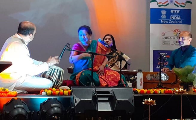 Indian classical vocalist wows Wellingtonians
