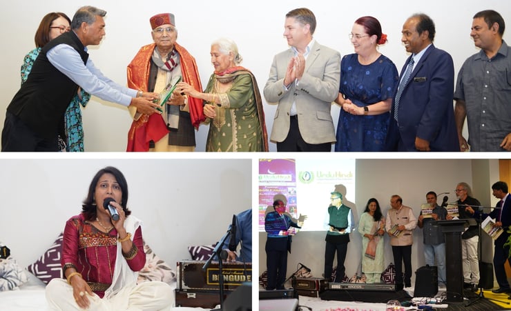 Indian music maestro and trainer honoured at ghazal night