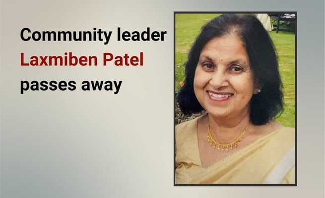 Beloved community leader Laxmiben Patel passes away