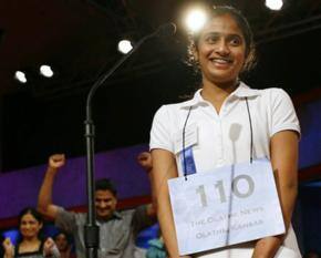 Kavya's a champion speller