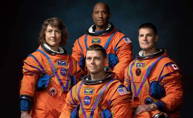 NASA names first woman and black man on moon mission