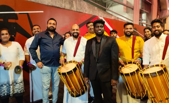 Partying South Indian Style