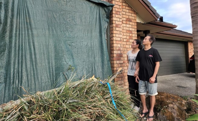 East Auckland residents describe chaotic scenes as tornado hits