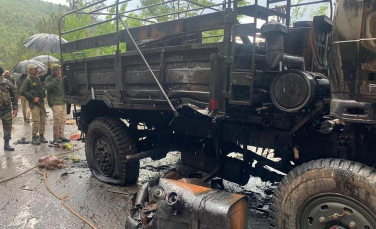 5 jawans killed in Poonch terror attack: Army chief briefs Rajnath Singh
