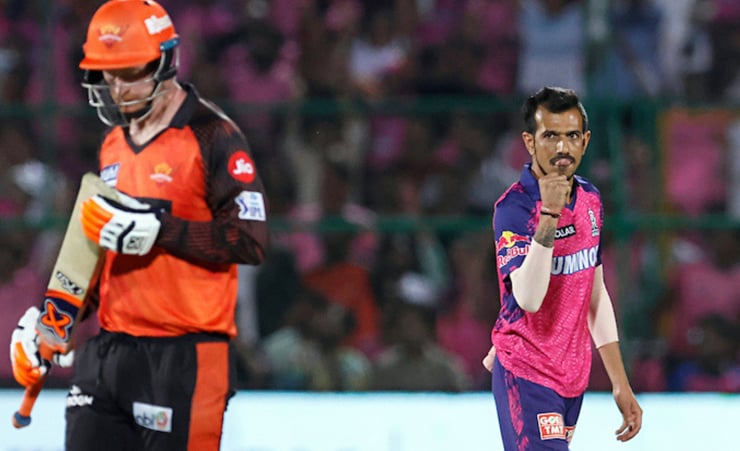 RR spinner Yuzvendra Chahal becomes joint-highest wicket-taker in IPL history