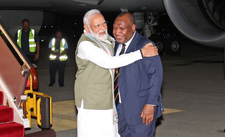 PM Modi holds talks with world leaders in Japan, arrives in Papua New Guinea