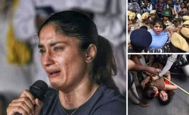 Wrestlers' protest in India: United World Wrestling condemns police action
