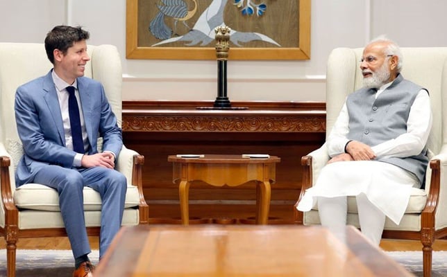 OpenAI CEO Altman discusses India's tech ecosystem with PM Modi