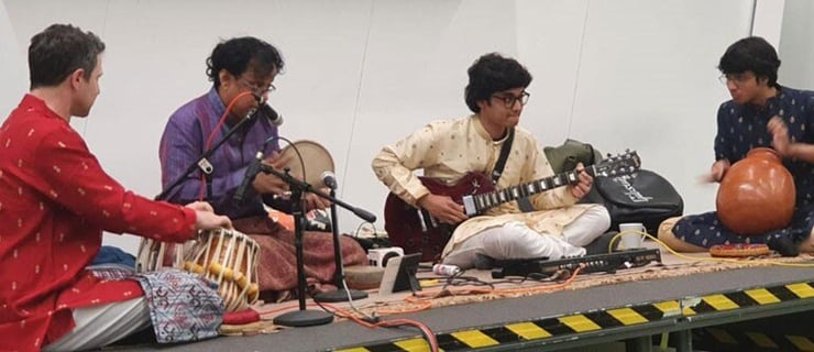 Masters from South India pay tributes to the Musical Trinity of Carnatic music
