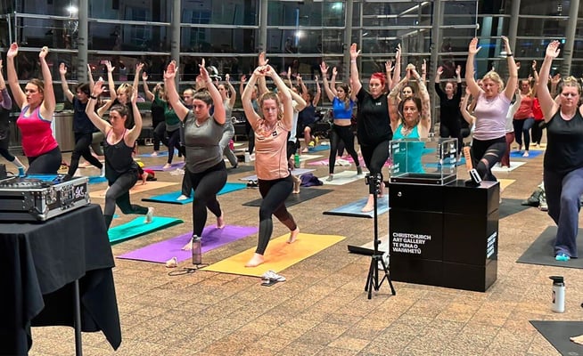 International Yoga Day celebrated in Christchurch