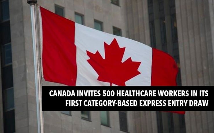 Canada invites 500 healthcare workers in its first category-based Express Entry draw